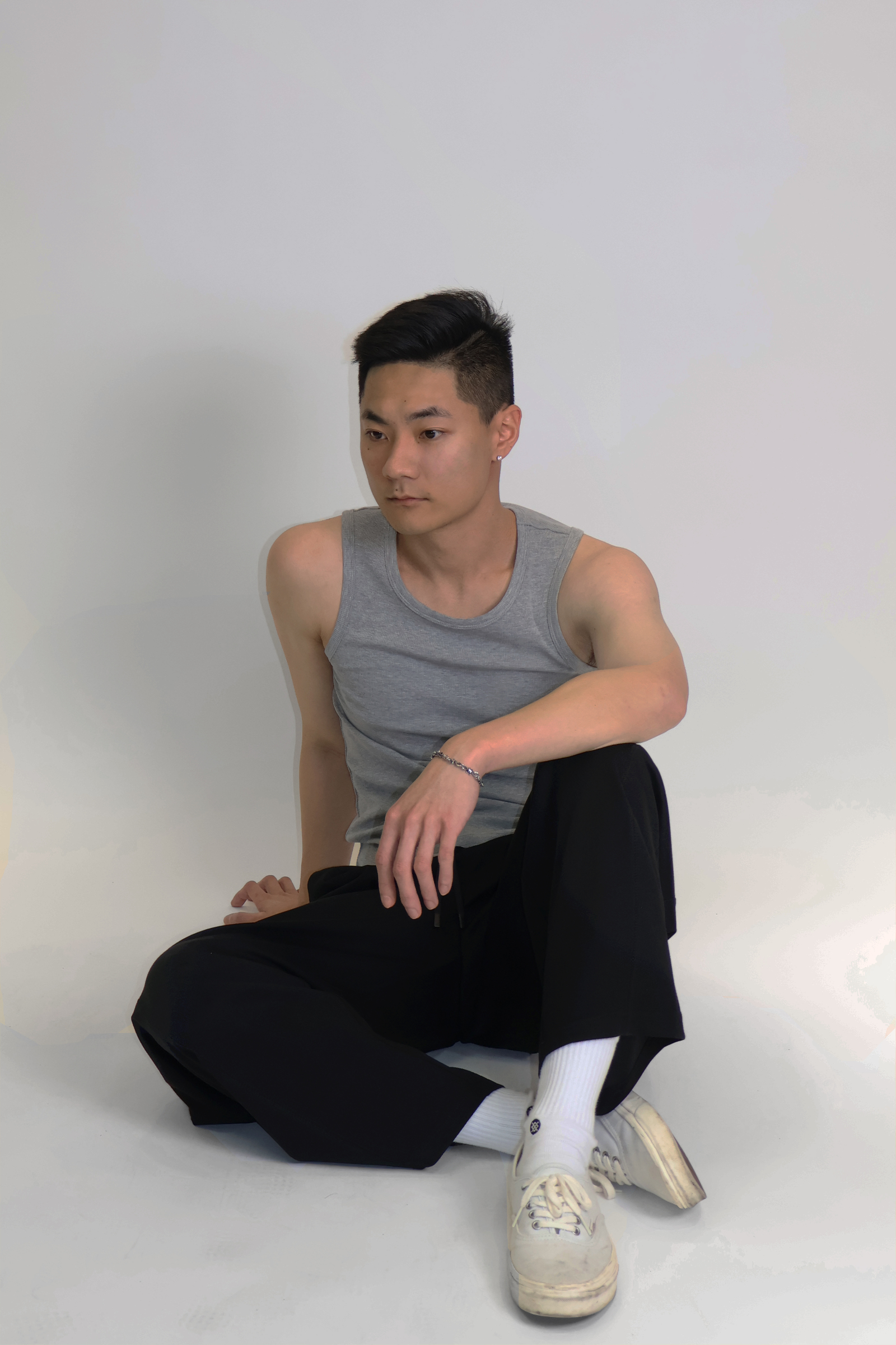 IMG_1726直織紋 坦克背心