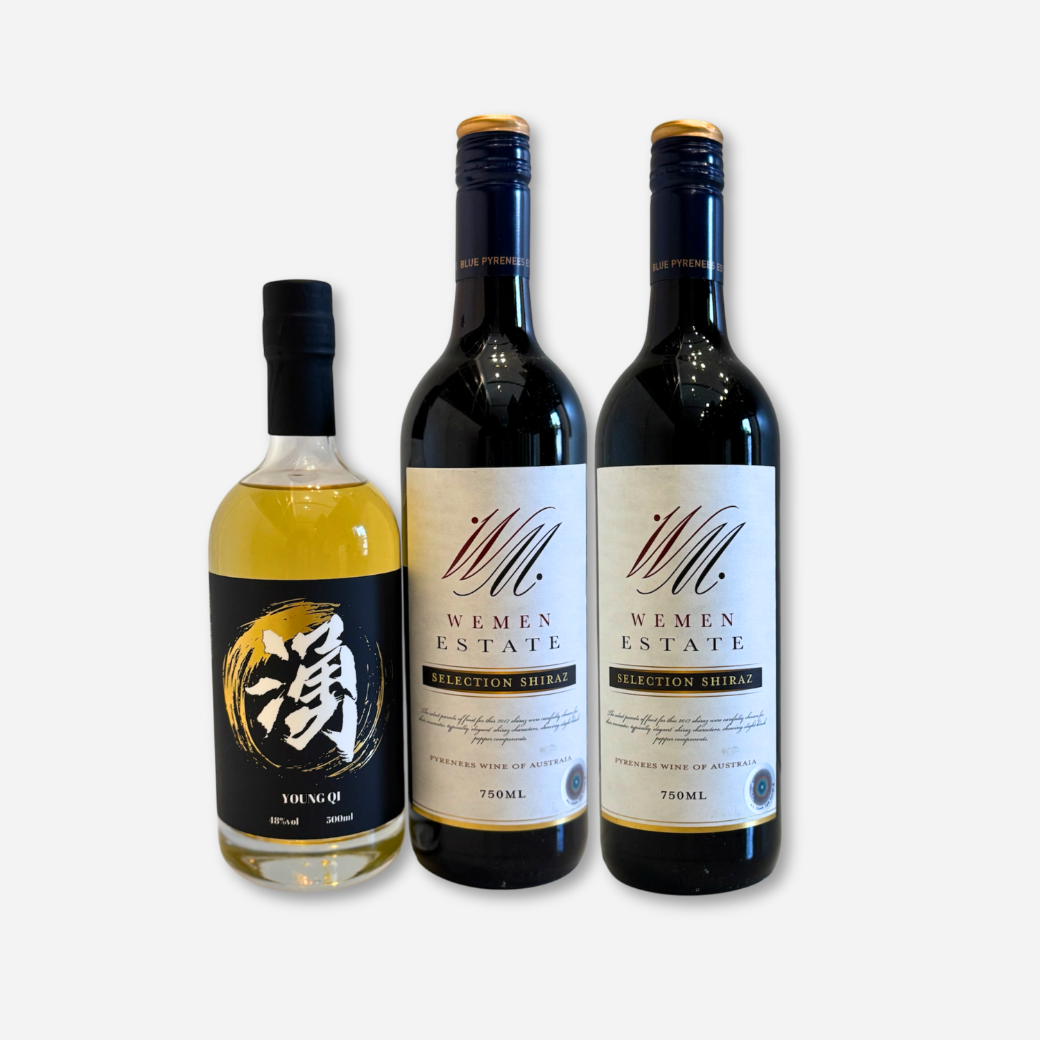 官網用產品圖-湧氣酒 1瓶+西拉子紅酒 2瓶