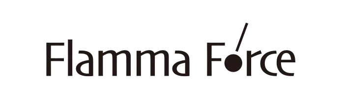 FLAMMA force logo word