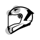 Chin, Front and Top Vent