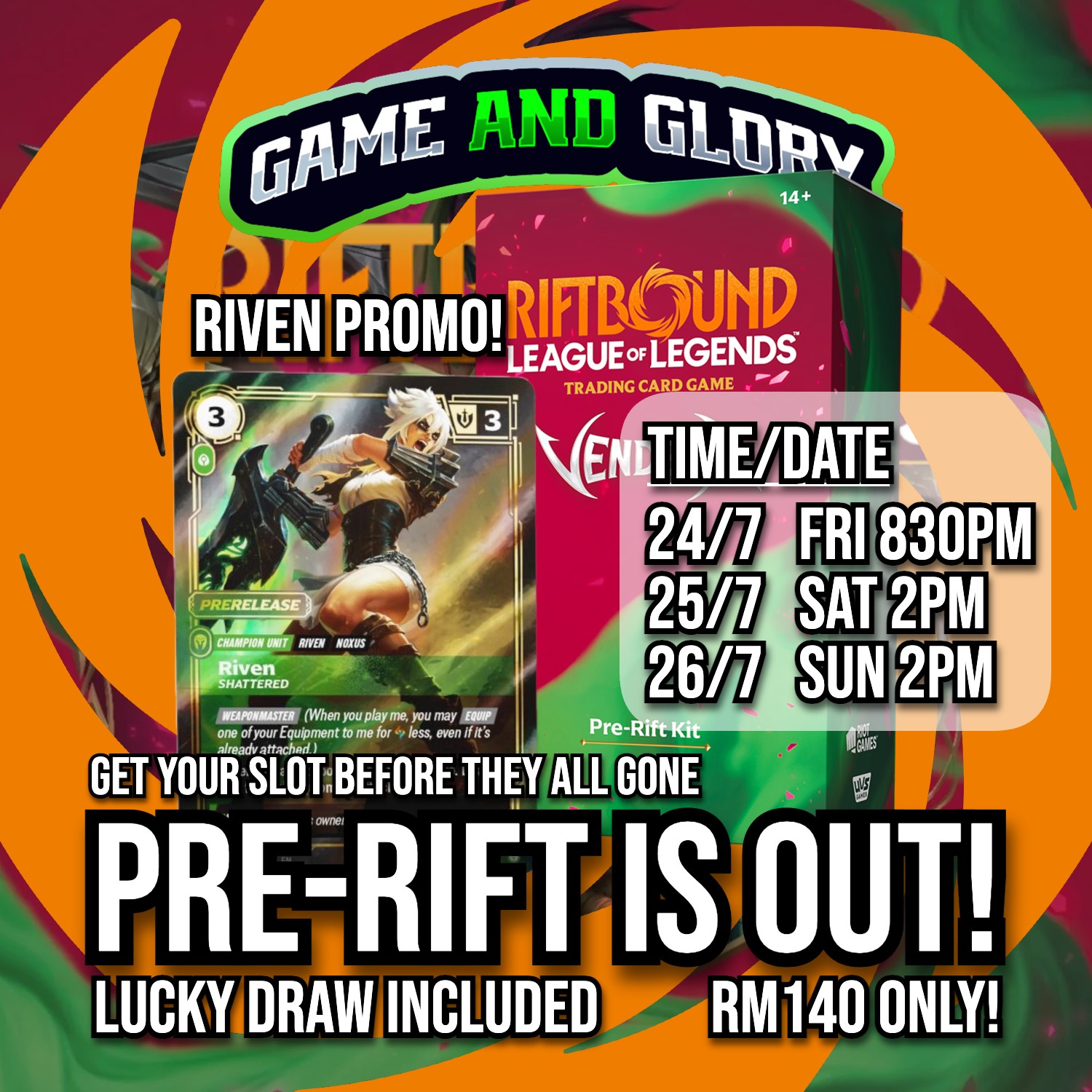 Game and Glory