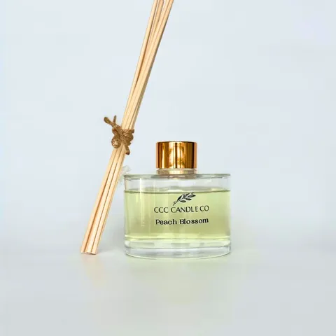 Peach blossom reed diffuser ccccandleco