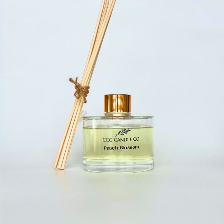 Peach blossom reed diffuser ccccandleco