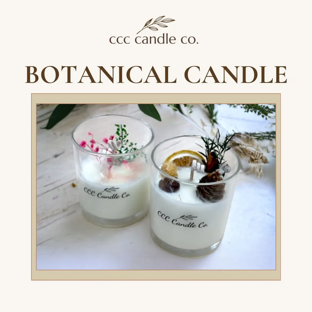 Botanical candle