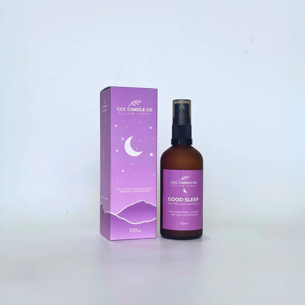 Pillow Spray good sleep  lavender chamomile essential oil handmade ccccandleco