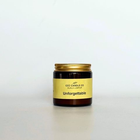 Unforgettable scented candle 40g ccccandleco handmade