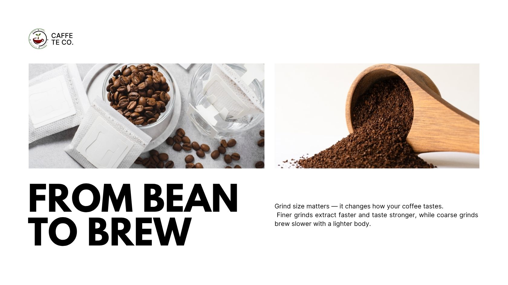 🔍 研磨度决定咖啡灵魂？从细粉到粗粒的风味差异 How Grind Size Shapes Coffee Flavor — From Fine Powder to Coarse Grounds