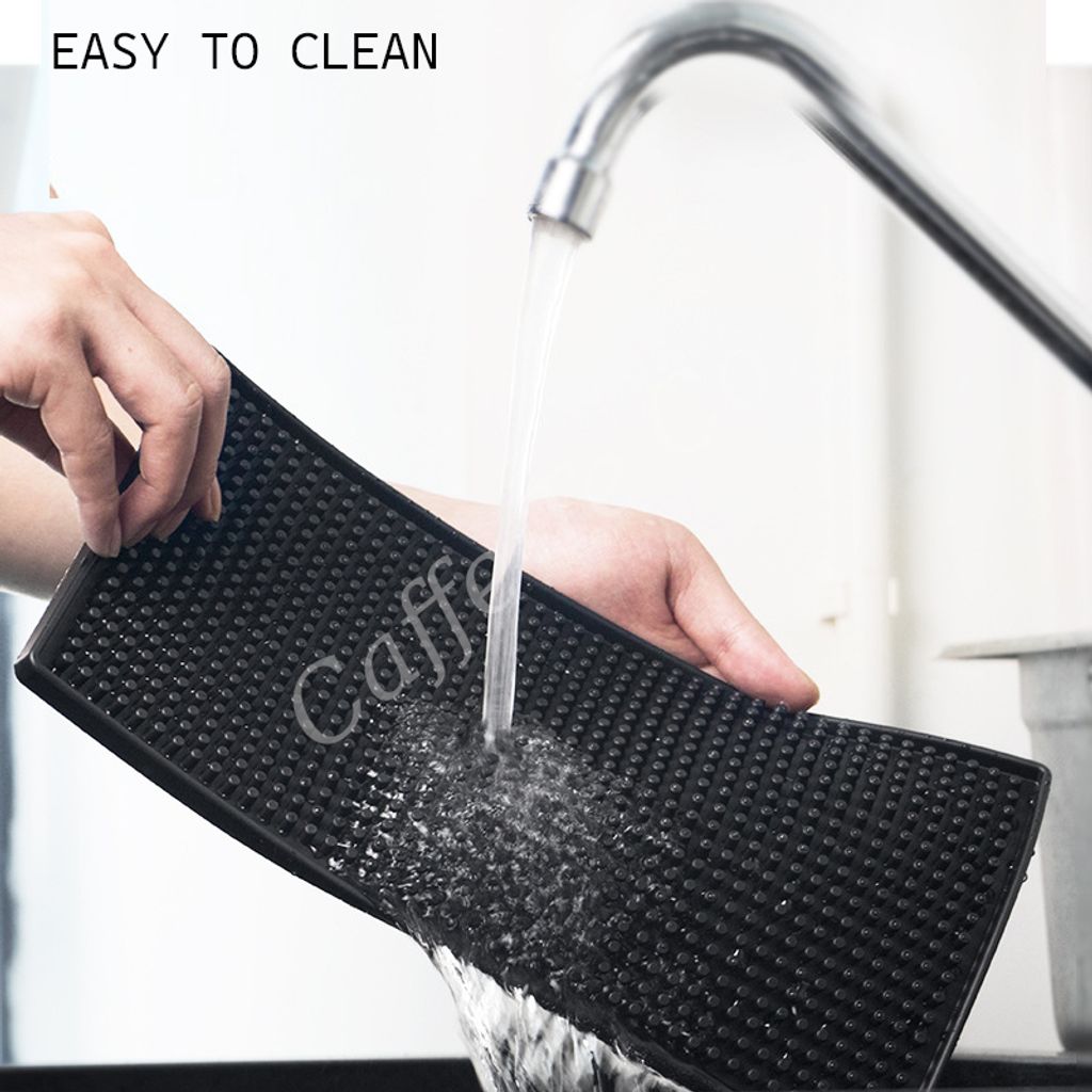 Caffe TeCo Easy to clean and anti-slip  PVC Coffee Mat_Bar Mat