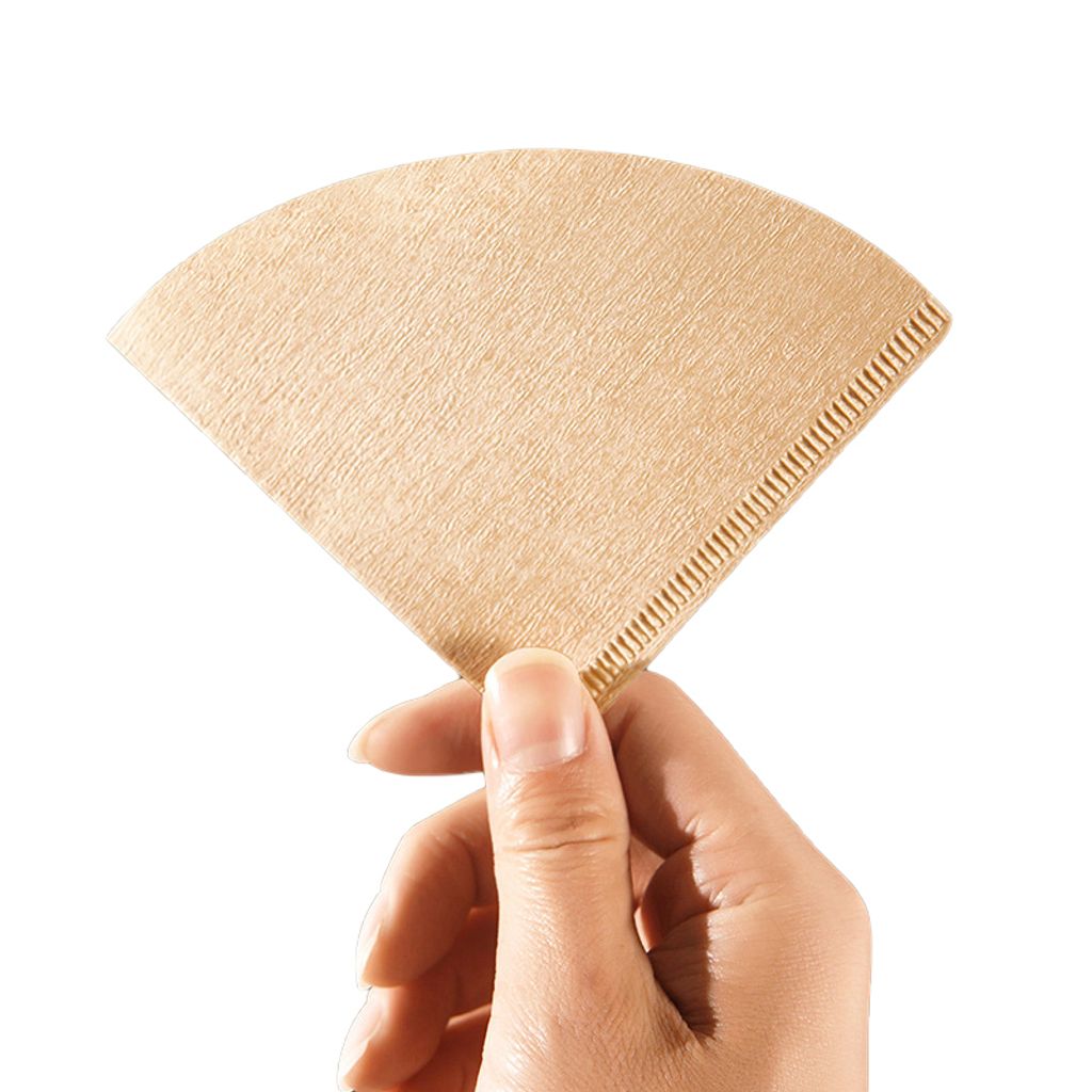 Caffe TeCo – Unbleached Coffee Paper Filter / V60 Filter Paper / Drip Coffee Paper Filter