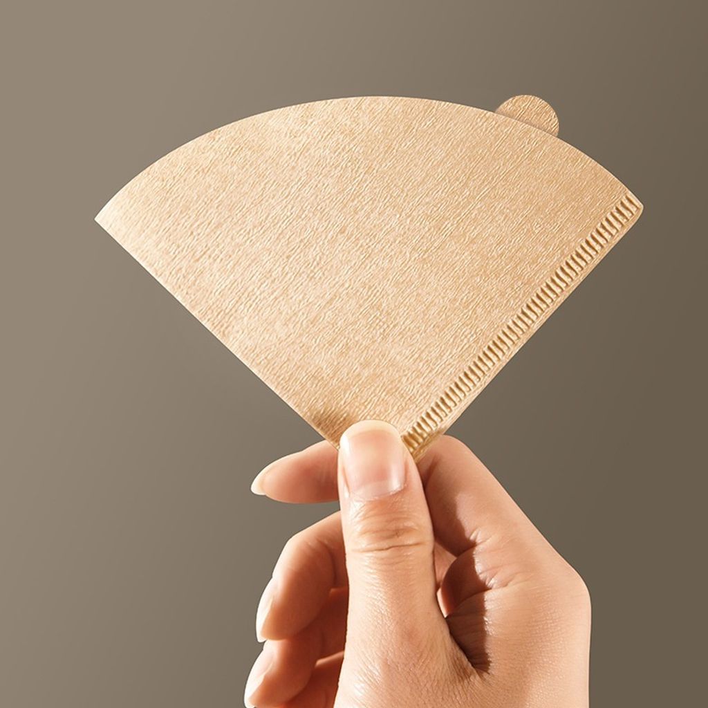 Caffe TeCo – Unbleached Coffee Paper Filter / V60 Filter Paper / Drip Coffee Paper Filter