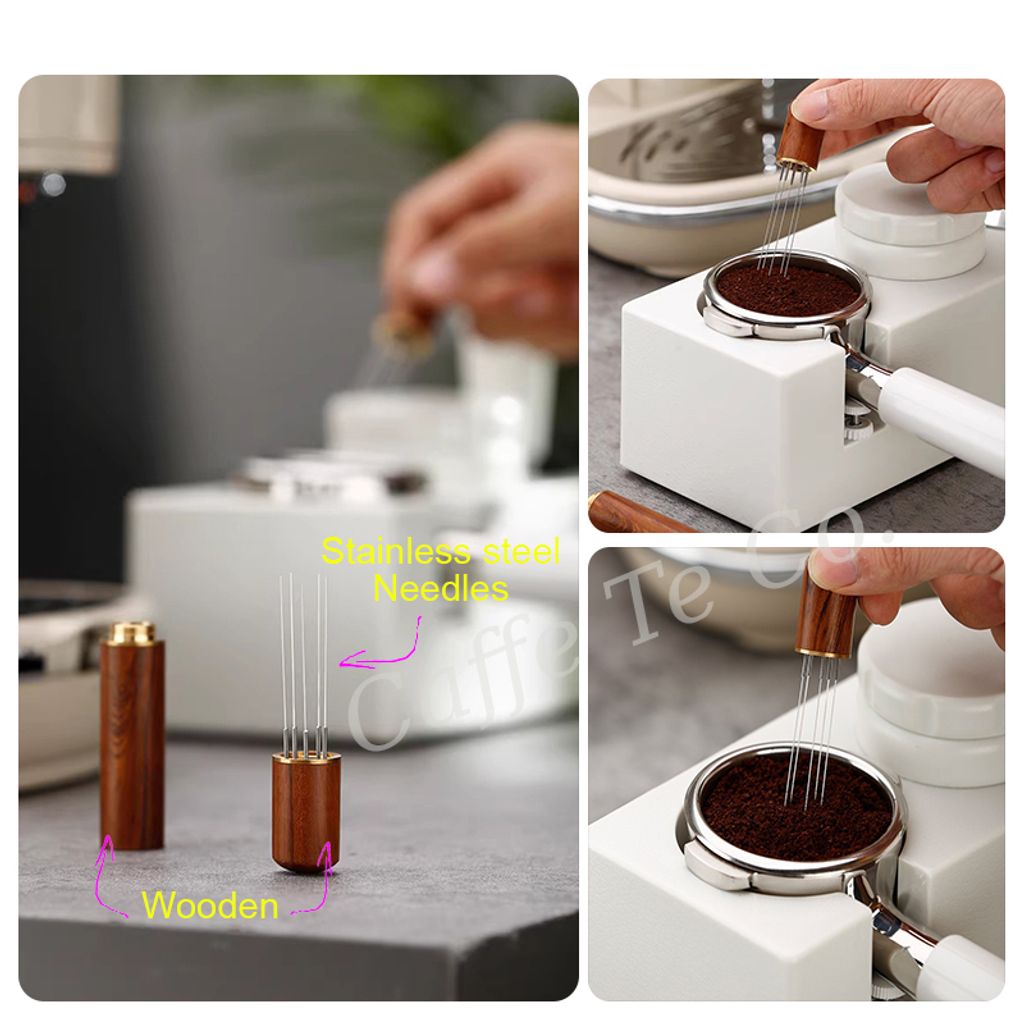 Caffe TeCo – Coffee Distributor Leveler, Coffee WDT tool