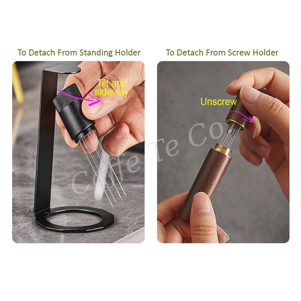 Caffe TeCo – Coffee Distributor Leveler, Coffee WDT tool