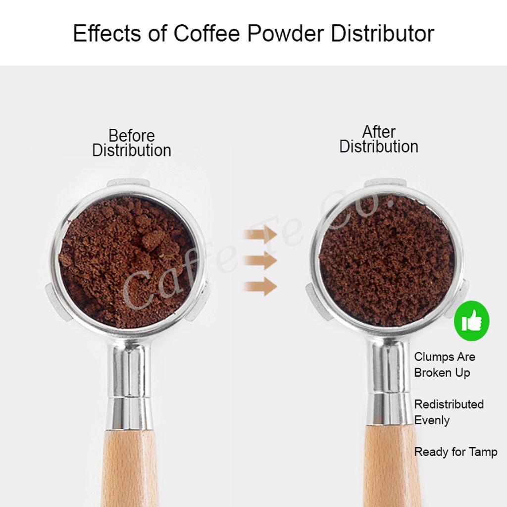 Caffe TeCo – Coffee Distributor Leveler, Coffee WDT tool