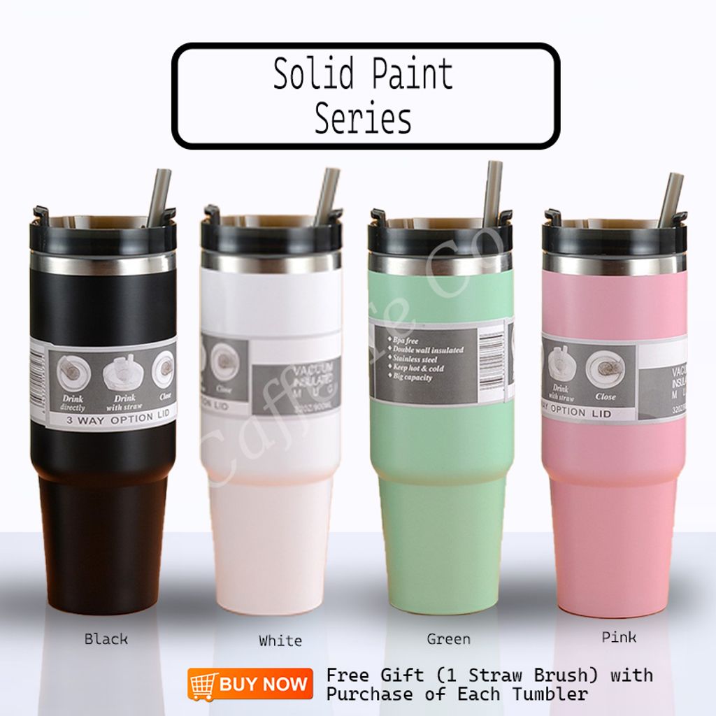 Caffe TeCo 304 Stainless Steel Double Wall Tumbler