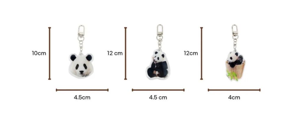 福寶鑰匙圈 規格