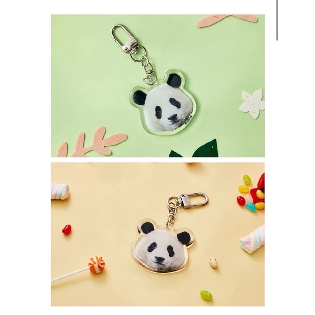 熊貓大頭 鑰匙圈
