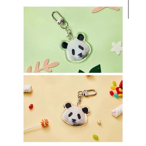 熊貓大頭 鑰匙圈