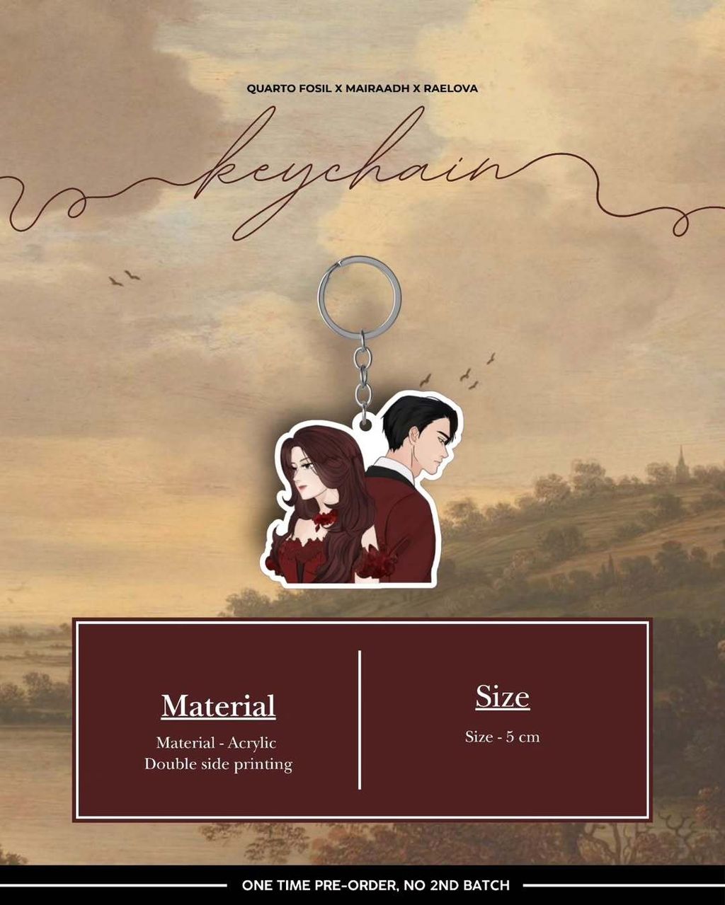 A little piece of fandom you can carry everywhere 💖 Perfect for your keys, bag, or collection!.heic