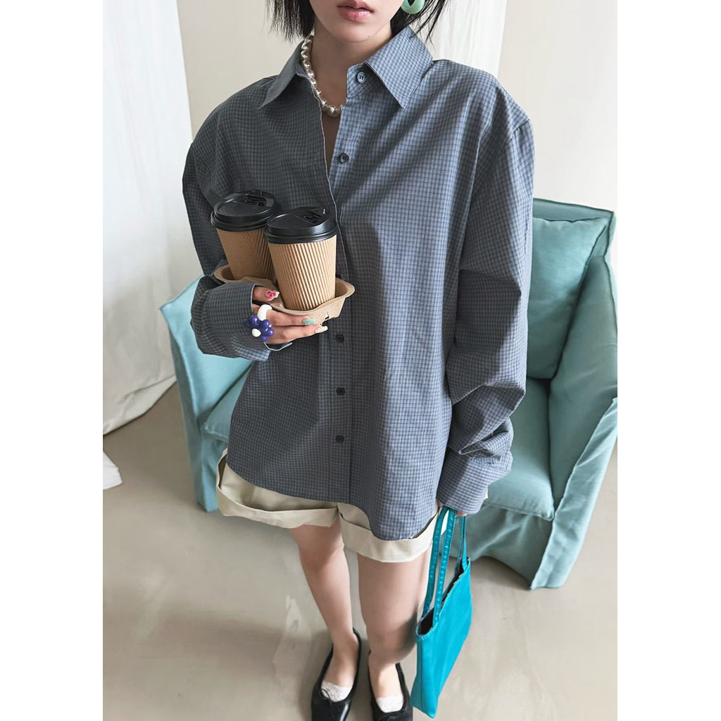 藍 襯衫