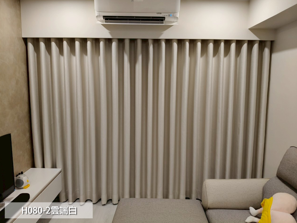 H080-2雲端白(蛇形簾 250627008)