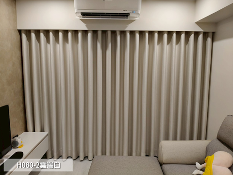 H080-2雲端白(蛇形簾 250627008)