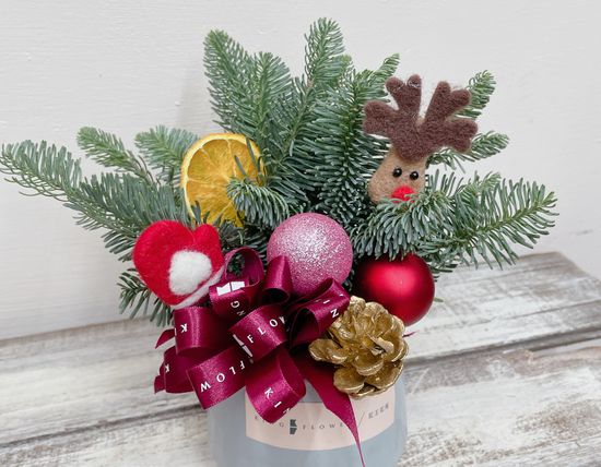 把冬天的氛圍<br> 裝進聖誕節裡 | Kingflower