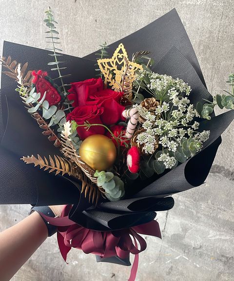 H07 聖誕花束