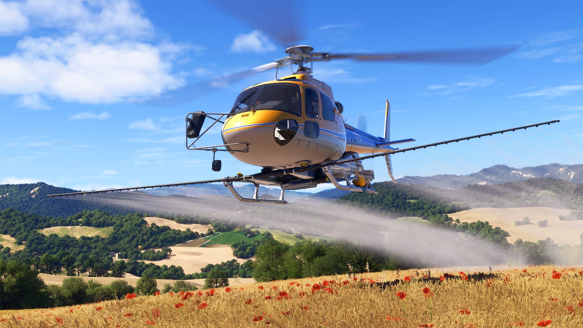 微軟模擬飛行 2024 遊戲畫面