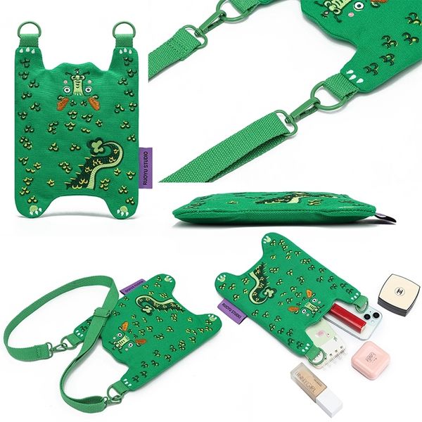 若愚工坊 粉紅肌肉猛男兔布偶 玩偶 肌肉兔 猛男兔 搞怪 粉紅兔 帆布 小包 手機包 化妝包｜嗨寶好選物