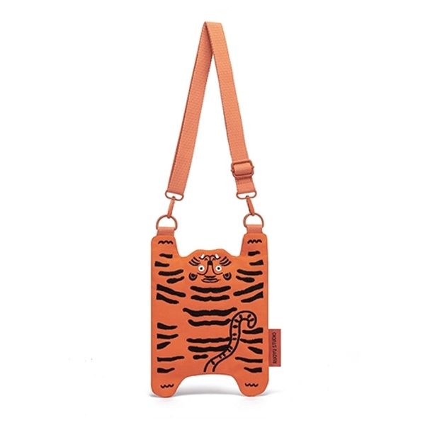 若愚工坊 粉紅肌肉猛男兔布偶 玩偶 肌肉兔 猛男兔 搞怪 粉紅兔 帆布 小包 手機包 化妝包｜嗨寶好選物