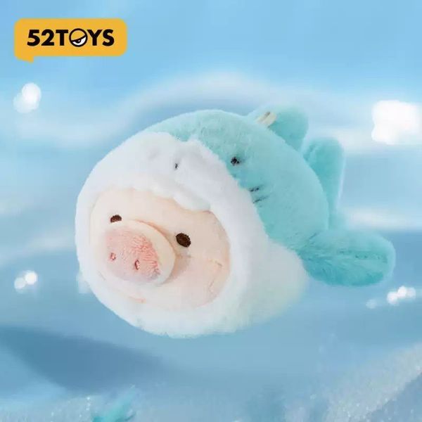 LULU豬 毛絨公仔 海洋系列 海豹寶寶 六角恐龍 LULU 豬  手伴 公仔 擺件 扭蛋 收藏品｜嗨寶好選物
