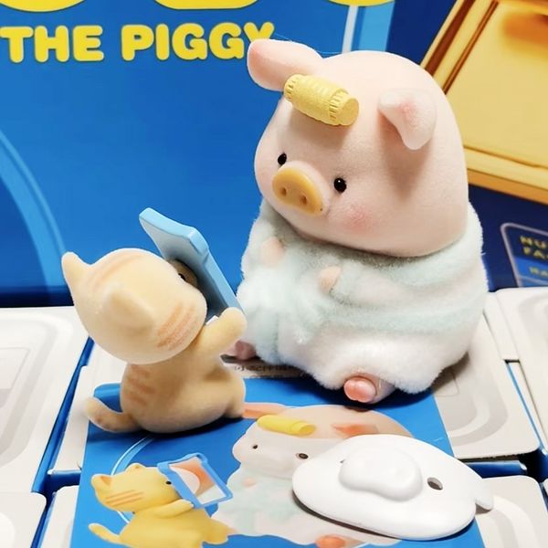 LULU豬｜罐頭豬｜LULU｜豬宅相伴｜日常系列｜盲盒 手伴 公仔 擺件 扭蛋 收藏品｜嗨寶好選物