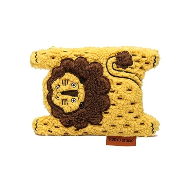 若愚工坊 粉紅肌肉猛男兔系列 手拿包 雜物整理 收納包 手拿包 拉鍊袋｜嗨寶好選物