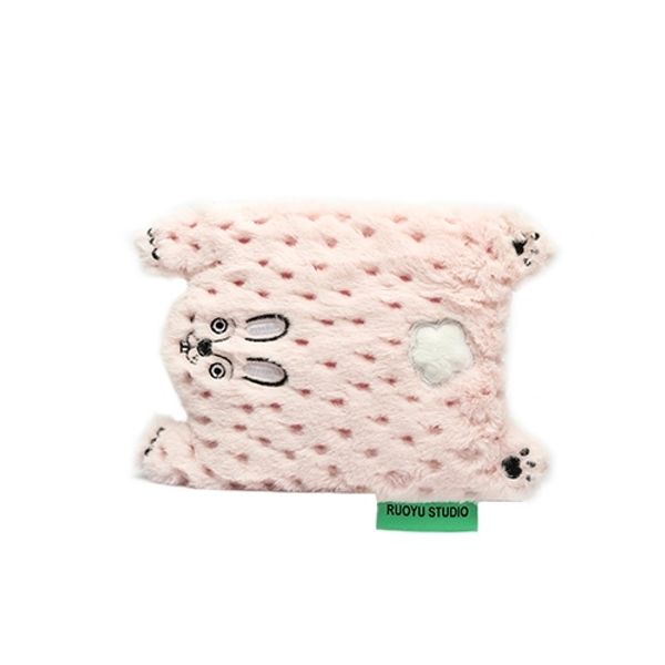 若愚工坊 粉紅肌肉猛男兔系列 手拿包 雜物整理 收納包 手拿包 拉鍊袋｜嗨寶好選物