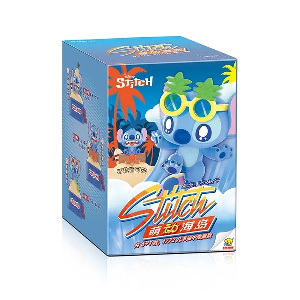 Disney 迪士尼 星際寶貝 史迪奇 萌動海島 系列 可動 盲盒 手辦 潮玩 盒玩 公仔 收藏品｜嗨寶好選物