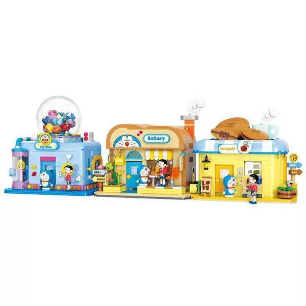 哆啦A夢 道具屋 3D拼圖 立體拼圖 益智遊戲 禮物 可愛擺件 拼裝玩具 積木模型｜嗨寶好選物