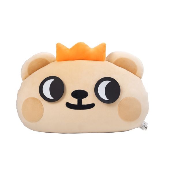  小熊蟲來囉 小熊蟲 大頭抱枕 靠墊 腰靠 大抱枕 娃娃 大頭娃娃 靠墊｜嗨寶好選物