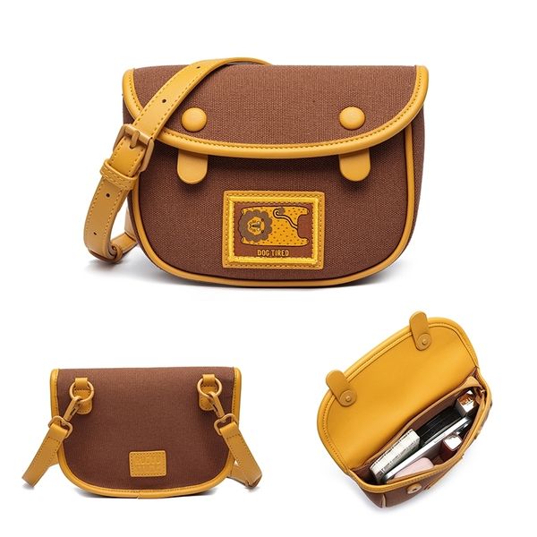 若愚工坊  可愛獅子 可愛貓咪 刺繡 粉紅肌肉猛男兔 肌肉兔  搞怪 粉紅兔 月牙包 手提包 帆布包｜嗨寶好選物