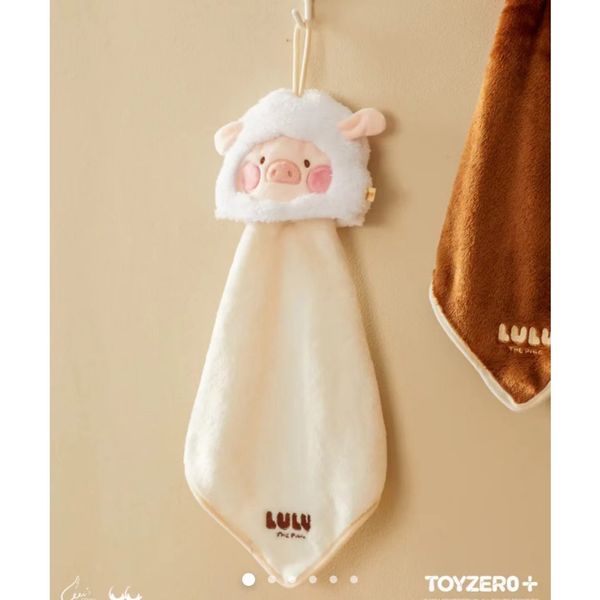 LULU豬  LULU 豬 豬熊羊變妝系列 生活小物 擦手巾 擦手布 乾手布 浴室｜嗨寶好選物