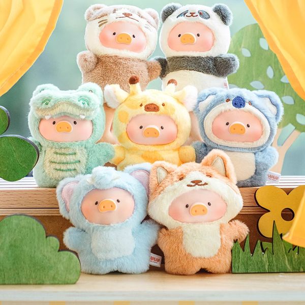 LULU豬｜罐頭豬｜動物派對｜森林劇場｜指偶掛件系列｜盲盒 手伴 公仔 擺件 扭蛋 收藏品｜嗨寶好選物