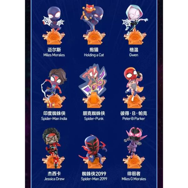 Pop Mart 泡泡瑪特 漫威英雄 蜘蛛人 縱橫宇宙 系列 盲盒 手伴 公仔 擺件 收藏品｜嗨寶好選物