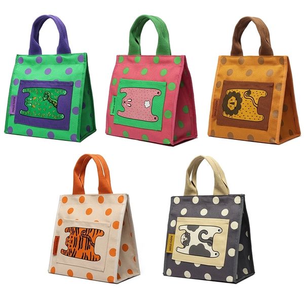 若愚工坊 可愛獅子 可愛貓咪 刺繡 粉紅肌肉猛男兔 肌肉兔  搞怪 粉紅兔 帆布包 手提包｜嗨寶好選物