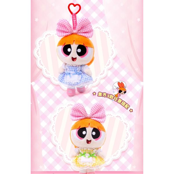 飛天小女警 Lolita 蘿莉塔 系列 鑰匙扣 毛絨掛件 系列 盲盒 手伴 公仔 擺件 收藏品｜嗨寶好選物