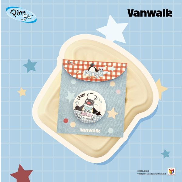 Pingu 企鵝家族 可愛 卡通企鵝 胸針 徽章 掛件 掛件 包配飾 手伴 公仔 擺件 收藏品｜嗨寶好選物