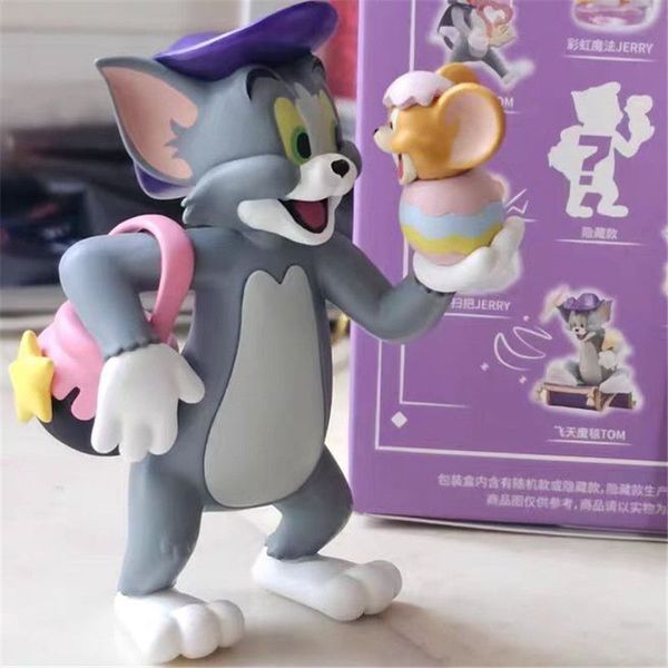 湯姆貓與傑利鼠 Tom and Jerry 貓與老鼠 奇幻魔力 系列 盲盒 手辦 潮玩 盒玩｜嗨寶好選物
