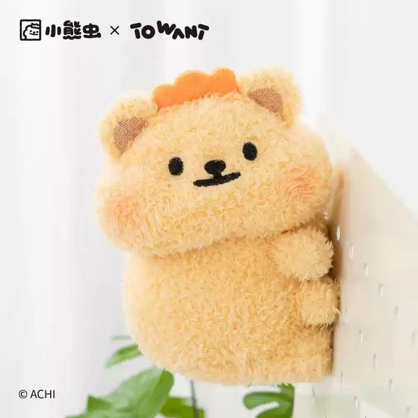  小熊蟲來囉 小熊蟲 磁吸 趴肩公仔 冰箱貼 公仔 手辦 玩偶 娃娃 小掛娃｜嗨寶好選物