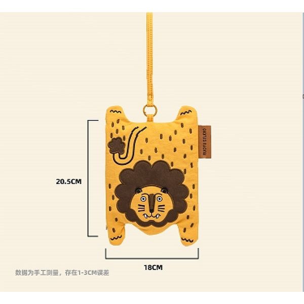 若愚工坊 可愛老虎 可愛兔子 粉紅肌肉猛男兔 肌肉兔  粉紅兔 可折疊 輕便後背包 雙肩包｜嗨寶好選物