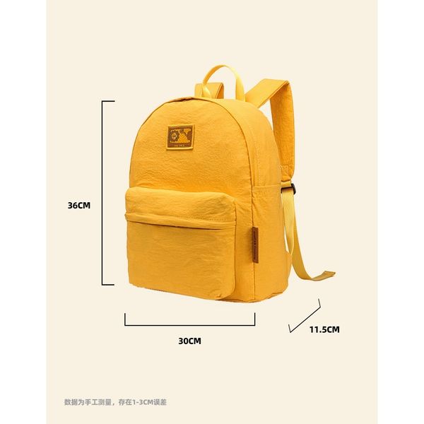 若愚工坊 可愛老虎 可愛兔子 粉紅肌肉猛男兔 肌肉兔  粉紅兔 可折疊 輕便後背包 雙肩包｜嗨寶好選物