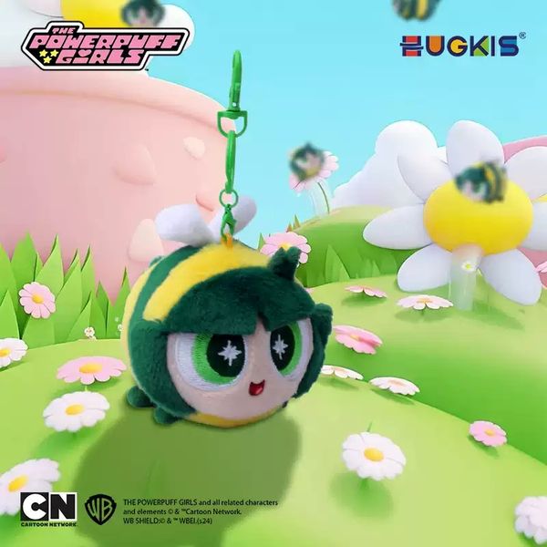 飛天小女警 蜜蜂系列 鑰匙扣 毛絨掛件 系列 盲盒 手伴 公仔 擺件 收藏品｜嗨寶好選物