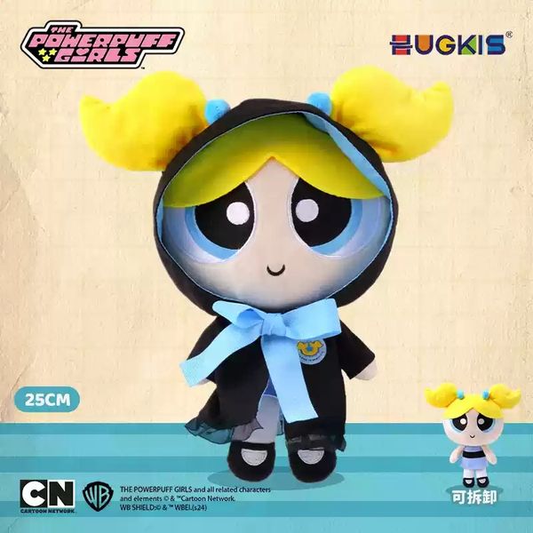 飛天小女警 學院裝扮系列 鑰匙扣 毛絨掛件 系列 盲盒 手伴 公仔 擺件 收藏品｜嗨寶好選物